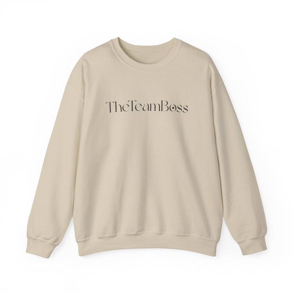 Crewneck Sweatshirt — TheTeamBoss Minimal Logo Pullover