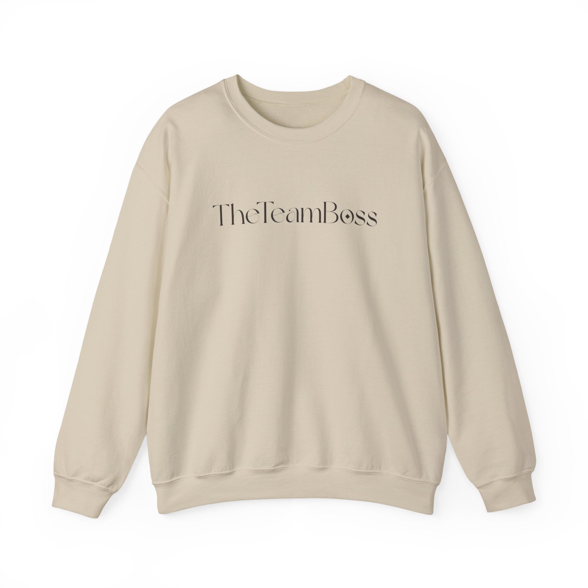 Crewneck Sweatshirt — TheTeamBoss Minimal Logo Pullover