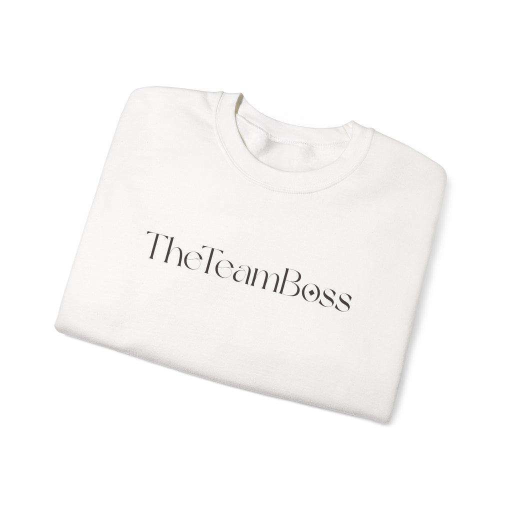 Crewneck Sweatshirt — TheTeamBoss Minimal Logo Pullover
